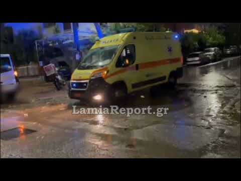 LamiaReport.gr: Τροχαίο στη βόρεια πλευρά της πόλης