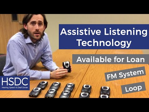 Assistive Listening Technology Available for Loan