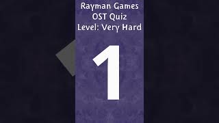 Rayman Games OST Quiz Very Hard #rayman #rayman3 #ost #raymanorigins #rayman2 #raymanlegends