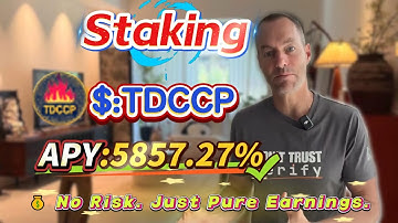 ⚡ Solana TDCCP staking tutorial revealed — earn 5857.27% APY easily, tested with zero risk!