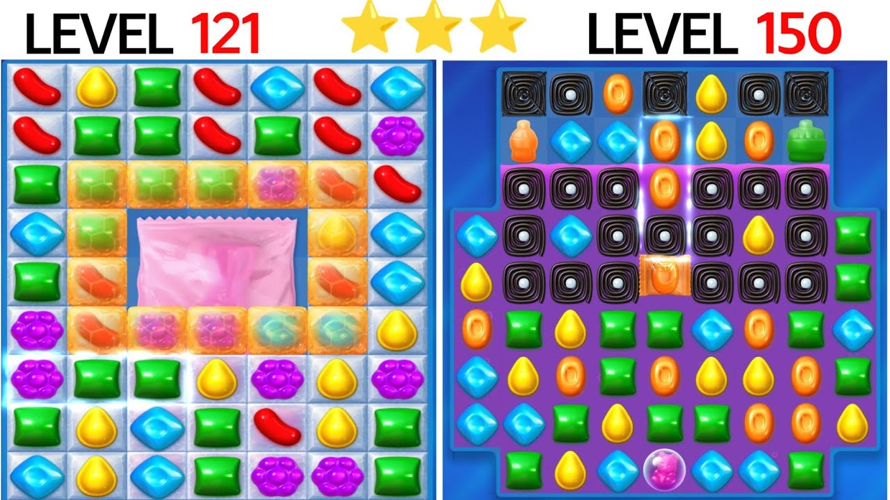 Candy Crush Level 121 to150 Complete ✅