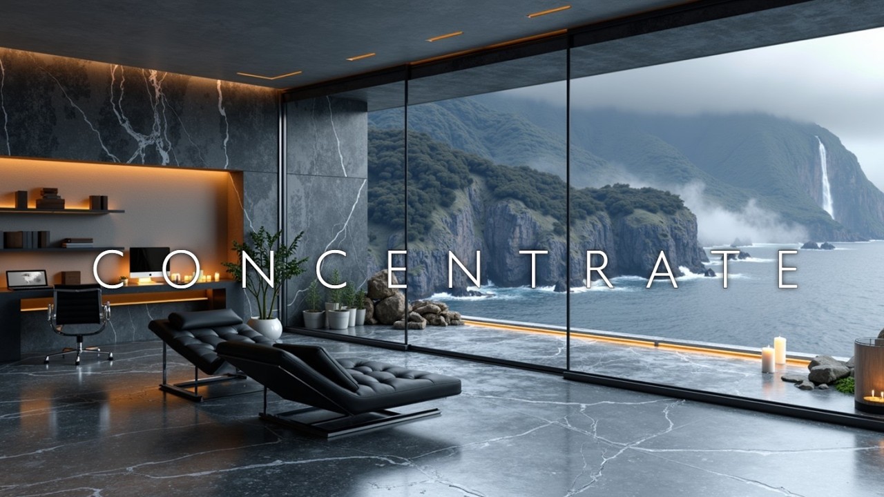 Музыка для глубокой работы | Поток продуктивности и прибрежная атмосфера