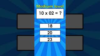 Quick Math practice