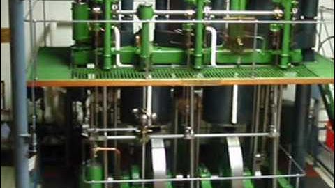 1910 Hathorn Davey Triple Expansion Engine