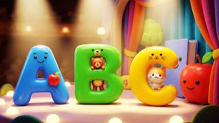 The Best Way to Teach Kids A to Z Letters | Learn ABCs FAST with Our FUN Phonics Song | A For Apple