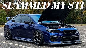 Lowering and Aligning My STI | Titanium Works Collab Announcement!