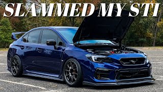 Lowering and Aligning My STI | Titanium Works Collab Announcement!