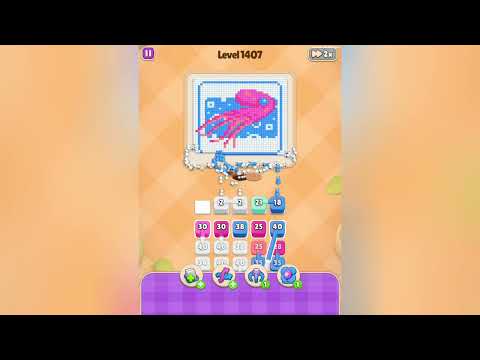 Colony Flow Level 1407 Hard Puzzle Walkthrough Solution