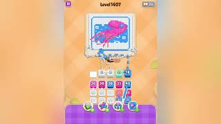 Colony Flow Level 1407 Hard Puzzle Walkthrough Solution 