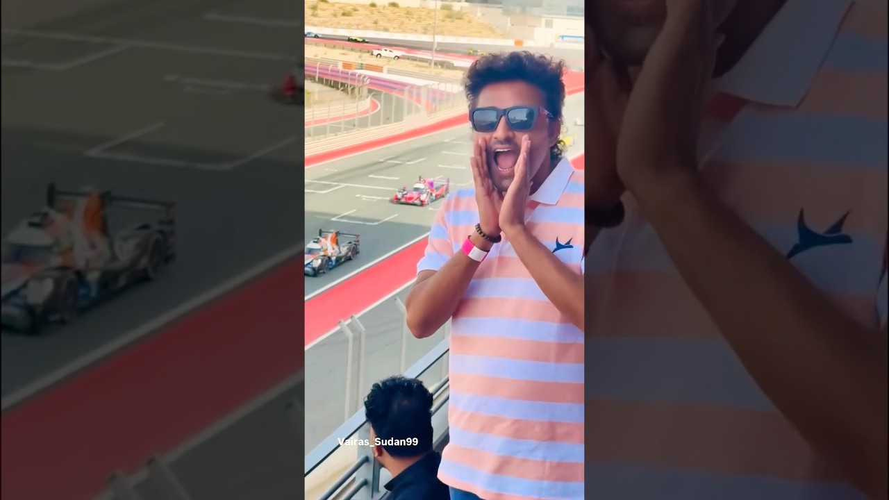 AK 🥰 Fan Boy Sudan Bro Cheering Ajith Kumar Racing 