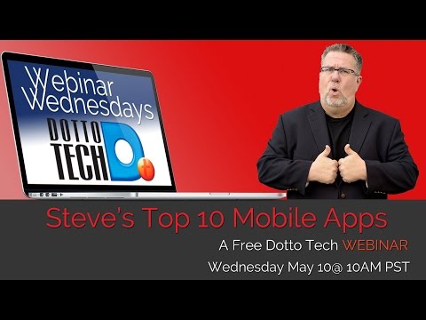 Top 10 Mobile Apps - webinar replay, available for 48 hours. - Top 10 Mobile Apps - webinar replay, available for 48 hours.