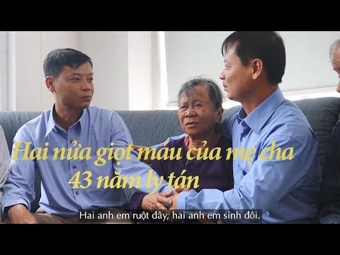 Video 43 năm mới gặp lại người anh em sinh đôi | Hậu đoàn tụ... - youtube