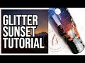 Glitter Sunset Tumbler Tutorial