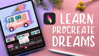 Learn Procreate Dreams FAST: a Comprehensive Step-by-Step Tutorial for Beginners screenshot 4