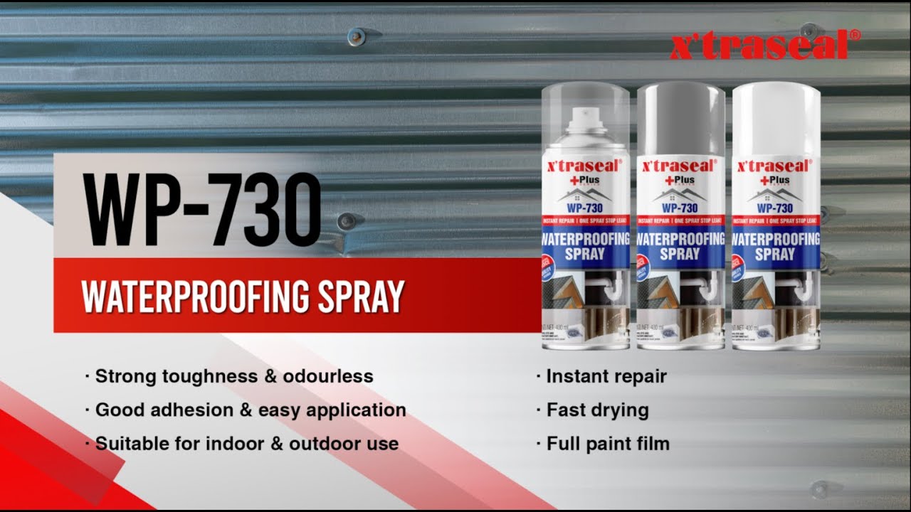 400ML XTRASEAL WP-730 WATERPROOFING SPRAY PAINT Selangor, Malaysia