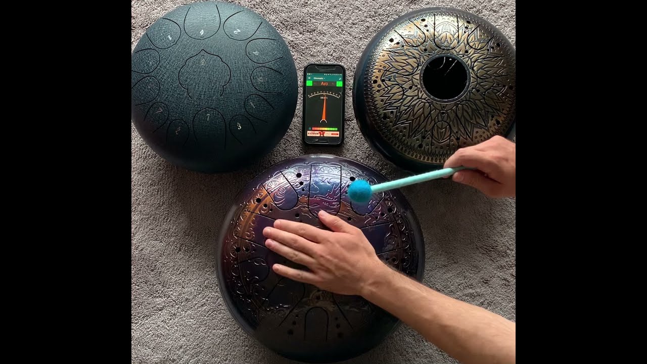 Steel Tongue Drum Tuning Comparison Handmade Vs Factory Made Youtube 