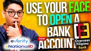 THIS IS INTERESTING! NO ID Needed To OPEN A BANK ACCOUNT New PhilSys E-Verify System Now Working!