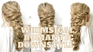 Whimsical, Romantic Bridal Hairstyle, Boho Hairstyle screenshot 5