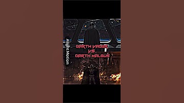 Darth Vader Vs Darth Malgus #shorts