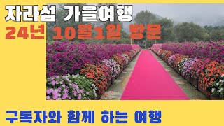 구독자와 함께 하는 여행 #2/자라섬  24년 10월1일 방문