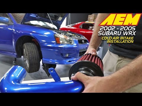 HOW TO INSTALL AN AEM COLD AIR INTAKE: 2002-2005 SUBARU WRX