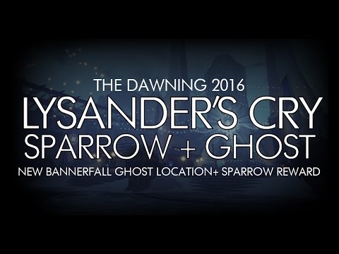 Vidéo: Destiny Lysander's Cry Hidden Sparrow Location - Comment Trouver Le For One Who Stood At Bannerfall Ghost
