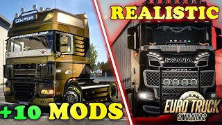 Diese 10+ REALISTIC MODS sollte JEDER HABEN 1.49🚛! Euro Truck Simulator 2