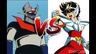 Mazinger z VS seiya de pegaso - un cosmos superior