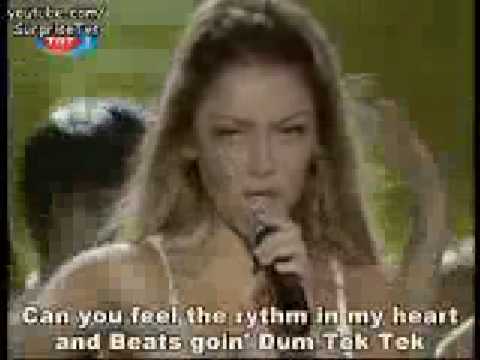 Eurovision 2009 Turkey Hadise Dum Tek Tek Karaoke Lyrics