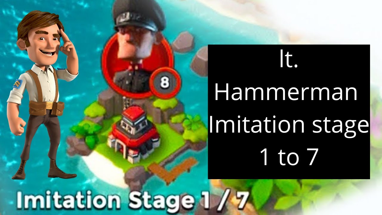 Hammerman Imitation Game | 7.5.21 | Boom Beach |Mash Beacher