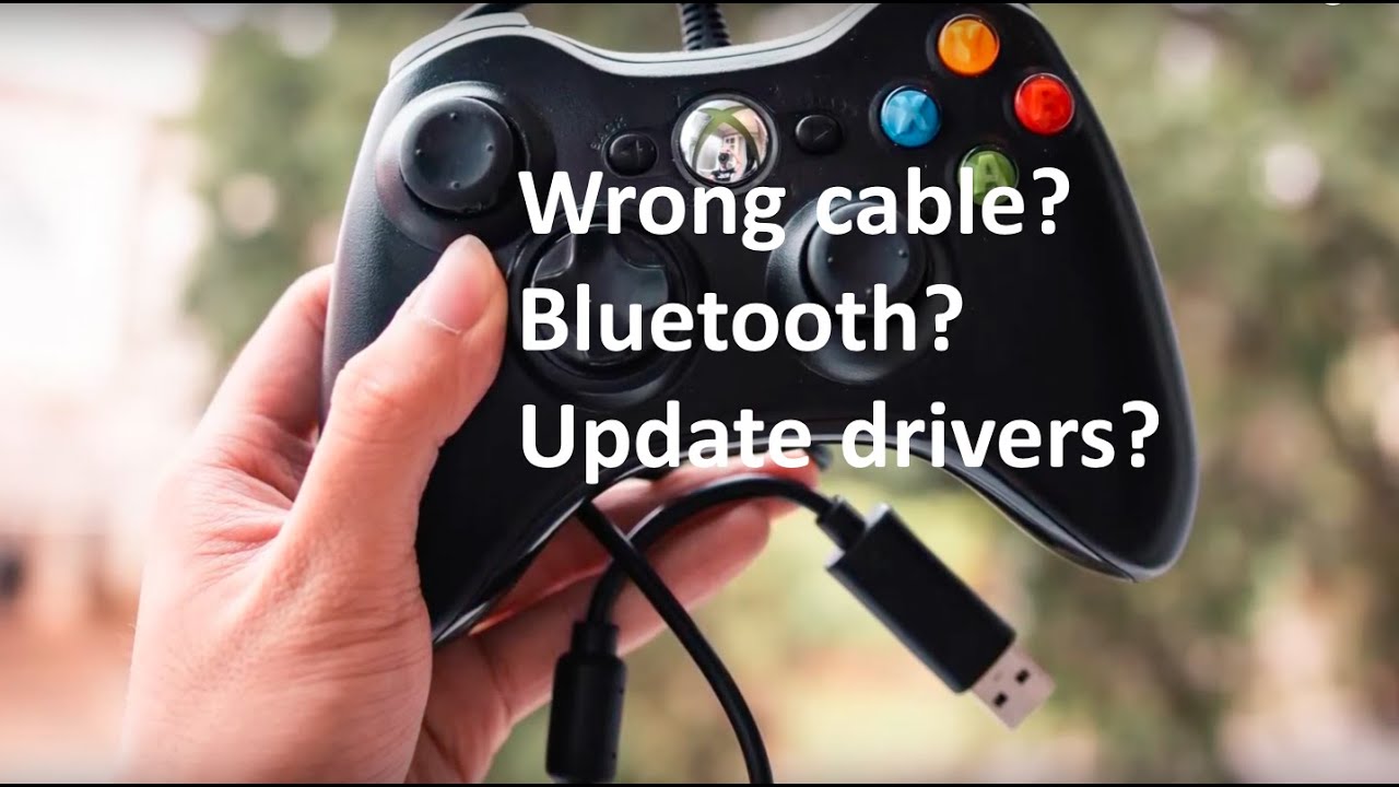 Xbox controller won't connect to Windows PC? Fixed. - YouTube