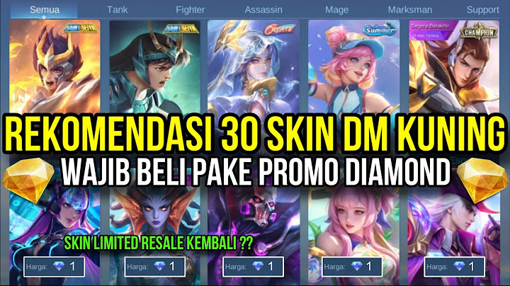 RECOMMENDATION 30 SKINS LIMITED RESALE SHOP MUST BUY USING DIAMOND PROMO PRICE ONLY 1 DM MOBILE L...