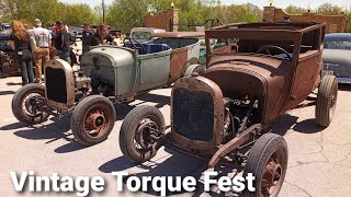 Thomas Driving T Coupe into Vintage Torque Fest 2024