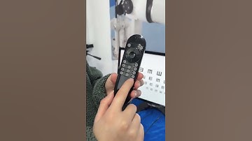 How a vision chart dongle elite can work with any monitor? digital lcd vision chart with remote .