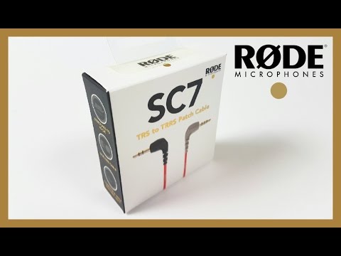 RODE SC7 TRS to TRRS Patch cable adaptor