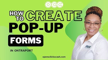 How to Create Pop-Up or Opt-In Forms On Your Website to Capture Leads With ONTRAPORT