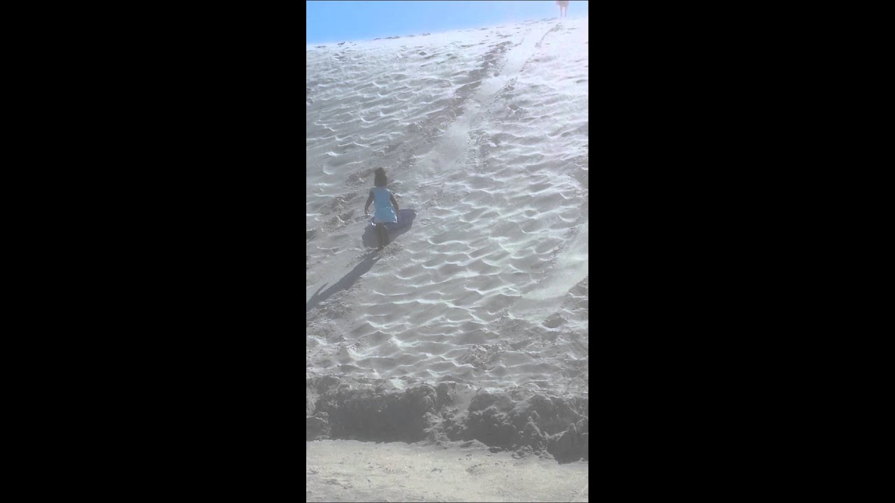 White Sands sled 5 YouTube