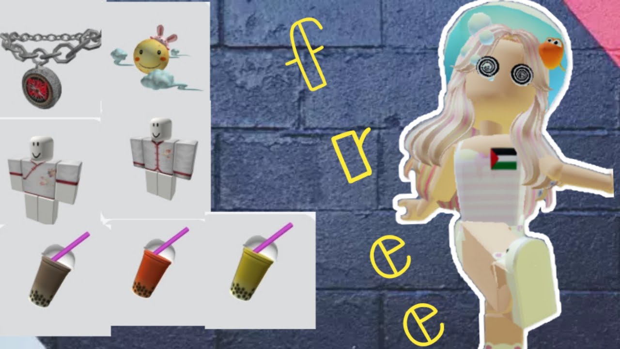 مابات تعطي اكسسوارات و ملابس و اشياء اخره ما تضيعون الفرصه  ROBLOX!! GET FREE HAIR &ACCESSORISE