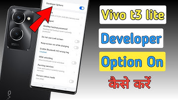 Vivo t3 lite 5g developer option on settings | How to on developer option in vivo t3 5g lite