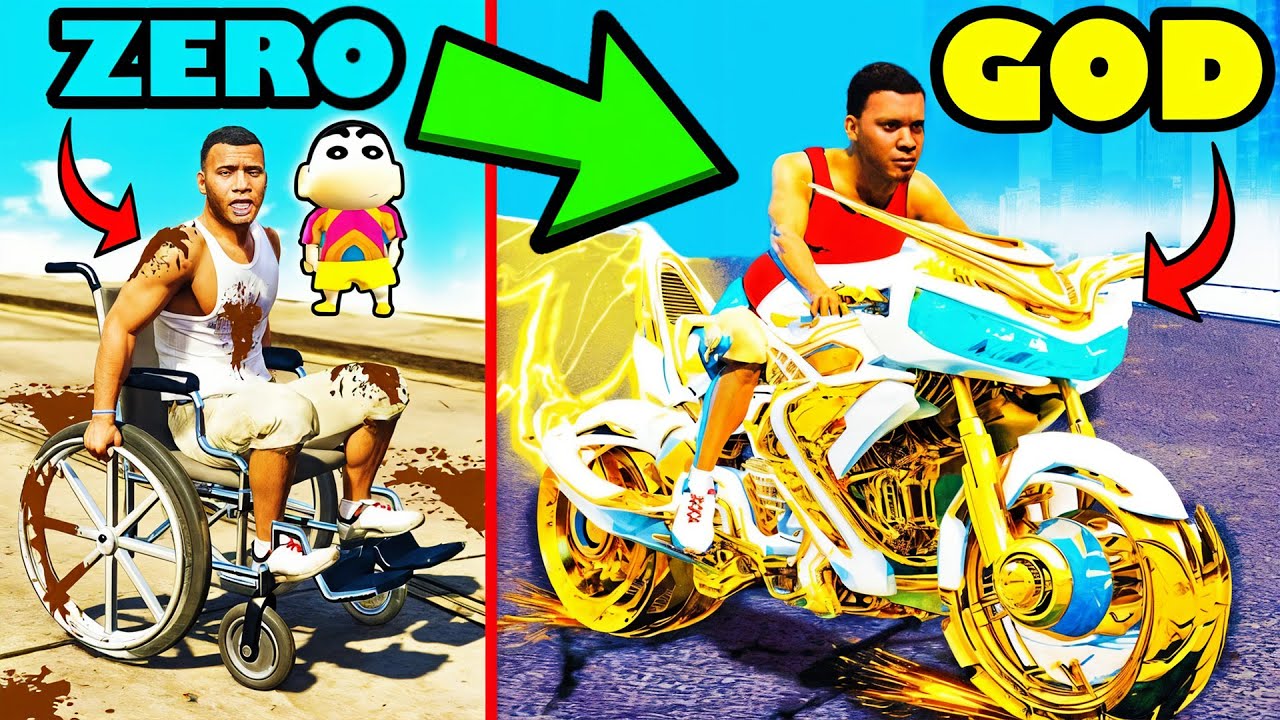 Franklin's Buy Super Bicycle | Top Speed 500KM/H | In GTA 5 | SHINCHAN ...