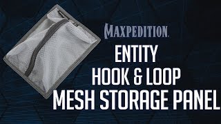 MAXPEDITION Entity Hook & Loop Mesh Storage Panel