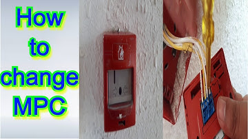 how to connect manual call point (MCP) in hindi/urdu language