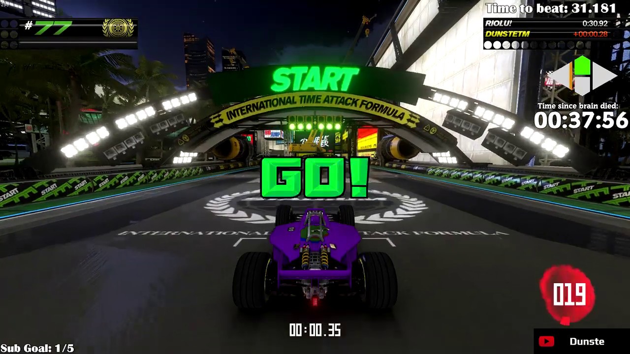 Super TrackMaster: 31.111 on #77 (Green Series/Stadium) - TrackMania Turbo