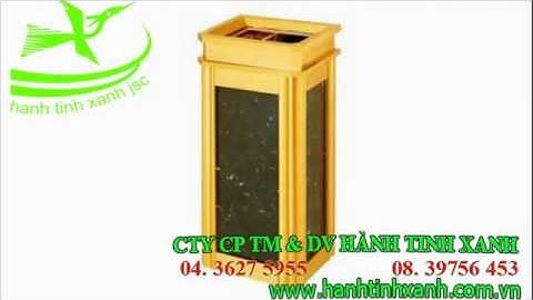 BÁN THÙNG RÁC ĐÁ HOA CƯƠNG TẠI VŨNG TÀU - THÙNG RÁ ĐA HOA CƯƠNG CHO KHÁCH SẠN