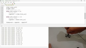 Raspberry Pi Pico Ultrasonic Sensor HCSR04 | Micropython