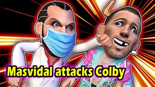 Masvidal attacks Colby in Miami