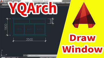 Draw window elevation quickly with Plugin YQArch AutoCAD