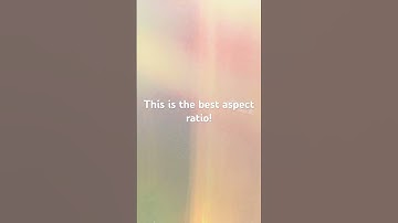 The most cinematic aspect ratio?