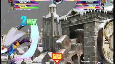 MvC2 Online (360): Harry (Mag/Sent/Cap) vs Brett (MSP) 3 .:10.17.09:.
