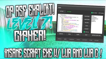 [OMFG] ✅ OP ASF ROBLOX HACK/EXPLOIT! ✅ | CIPHER ! | OMG SCRIPT EXE W/ LUA AND LUA C! (NOT CLICKBAIT)